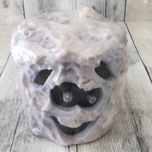 Sealed - Mummy Halloween Wax Burning Pillar Candle